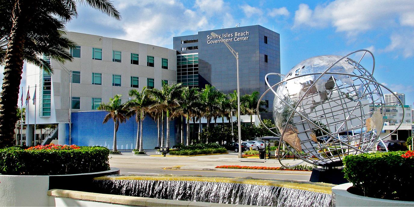A municipal government center